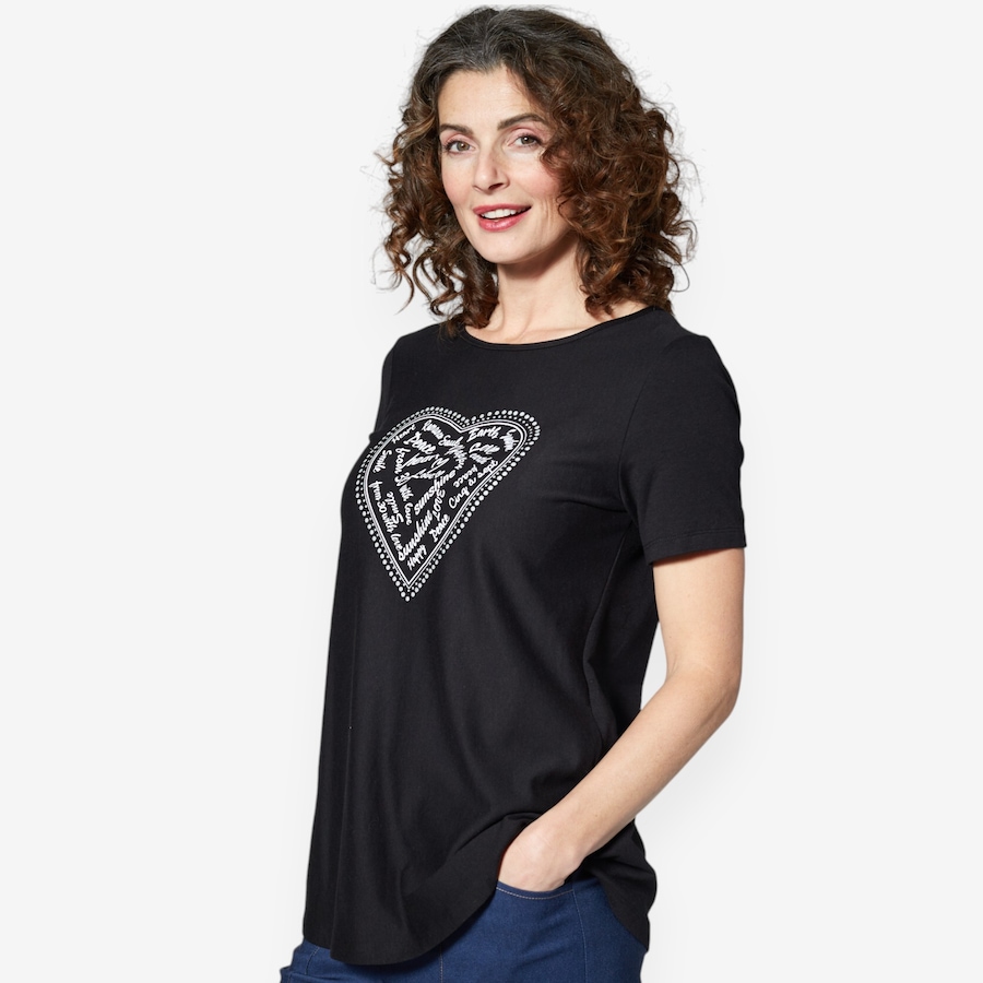 Image 211280_BLK.jpg, Product 211-280 / Price $19.33, Mr. Max Bamboo Cotton 30th Anniversary Love Heart Tee from Mr. Max on TSC.ca's Fashion department