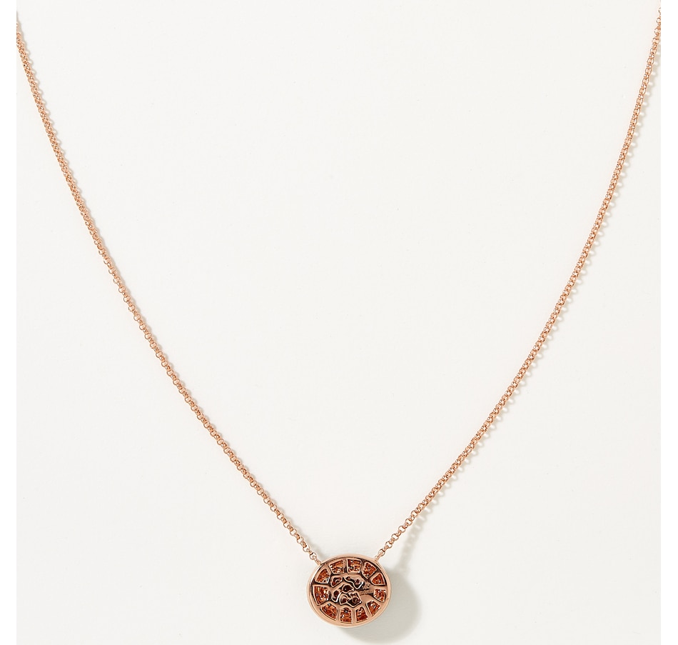 Image 211307_ALTMORE1.jpg, Product 211-307 / Price $1,299.99, Effy 14K Rose Gold Diamond Blue Diamond Natural Ruby Necklace from Effy Jewellery on TSC.ca's Jewellery department