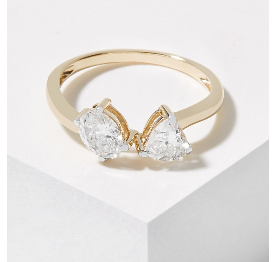 独特な独特な バッジェリーミシュカ レディース リング アクセサリー Certified Lab Grown Diamond Engagement  Ring (3-1 Ct. In 14k White Or Yellow Gold White Gold レディースジュエリー・アクセサリー 