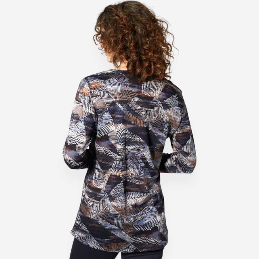 Image 211375_ALTMORE1.jpg, Product 211-375 / Price $24.33, Mr. Max Virginia Knit Print Top with Contrast Trim Detail from Mr. Max on TSC.ca's Fashion department