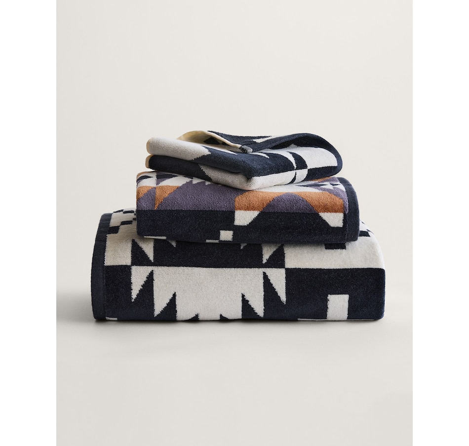 Image 211405_BKW.jpg, Product 211-405 / Price $99.88, Pendelton Towel Set (3 pieces) from Pendleton on TSC.ca's Home & Garden department
