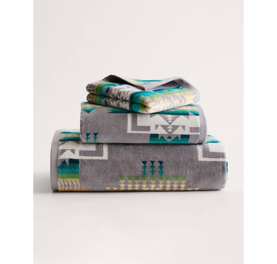 Image 211405_GRY.jpg, Product 211-405 / Price $99.88, Pendelton Towel Set (3 pieces) from Pendleton on TSC.ca's Home & Garden department