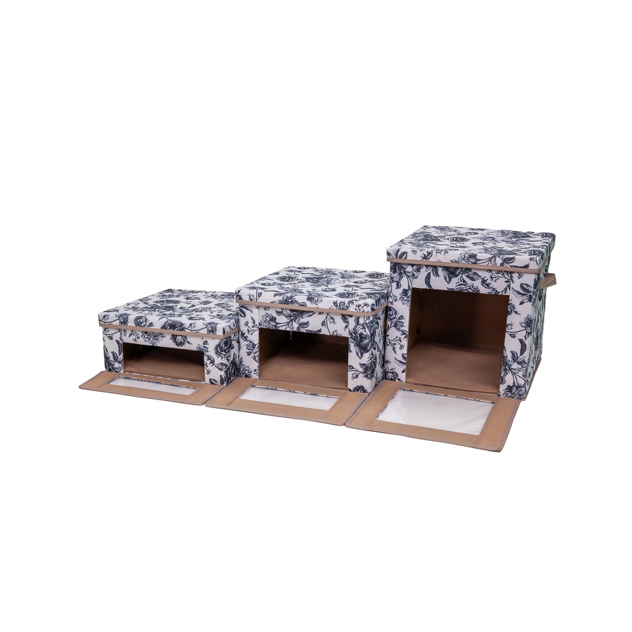 Image 211411_ALTMORE3.jpg, Product 211-411 / Price $29.33, Hoppel Three-Pack Dual Access Collapsible Bins from Hoppel Storage on TSC.ca's Home & Garden department