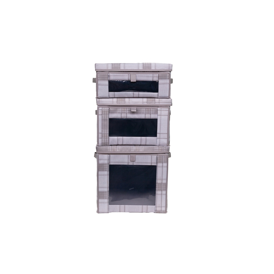 Image 211411_PLD.jpg, Product 211-411 / Price $29.33, Hoppel Three-Pack Dual Access Collapsible Bins from Hoppel Storage on TSC.ca's Home & Garden department