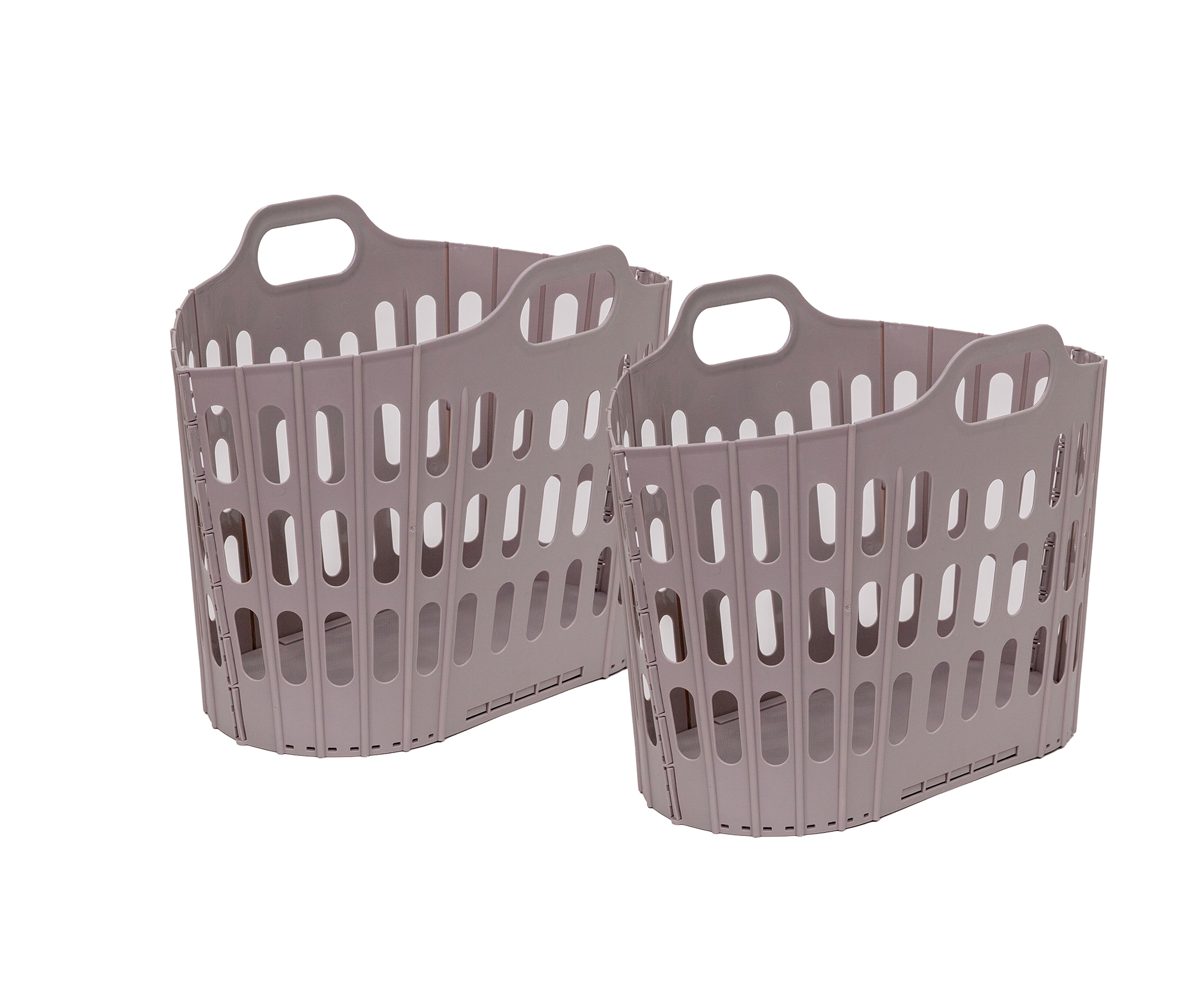 Hoppel Two-Pack Folding Laundry Baskets - TSC.ca