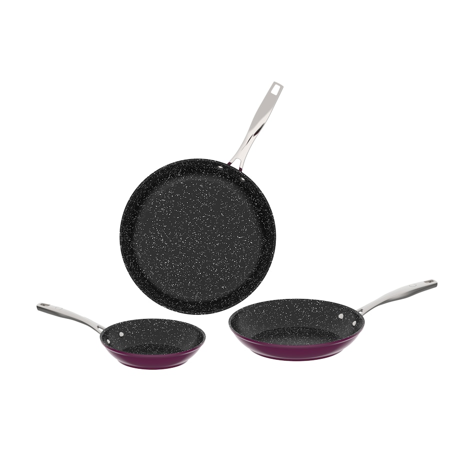 Image 211415_MUL.jpg, Product 211-415 / Price $99.99, Curtis Stone 3-Piece Frying Pan Set from Curtis Stone on TSC.ca's Kitchen department