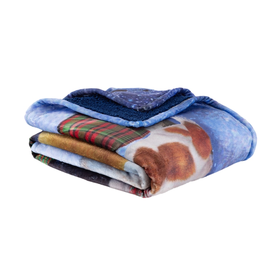 Image 211430_ALTMORE17.jpg, Product 211-430 / Price $29.88, Berkshire Blanket Holiday Scene Throw from Berkshire on TSC.ca's Home & Garden department