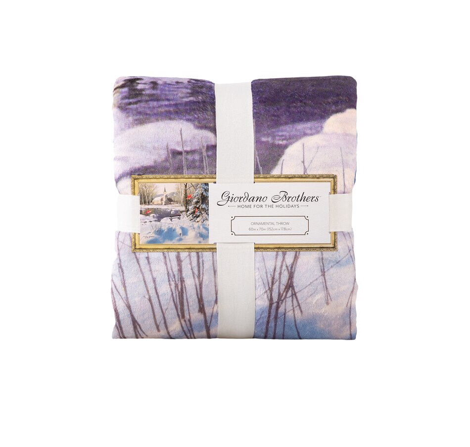 Image 211430_ALTMORE21.jpg, Product 211-430 / Price $29.88, Berkshire Blanket Holiday Scene Throw from Berkshire on TSC.ca's Home & Garden department