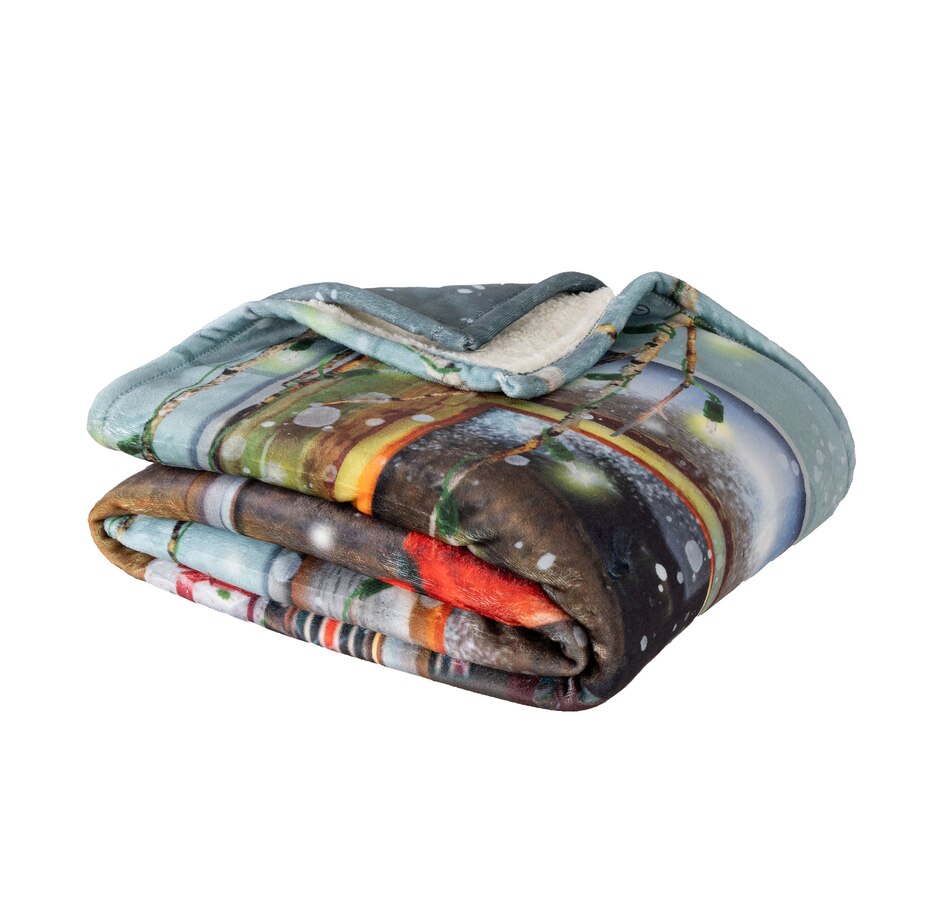 Image 211430_ALTMORE6.jpg, Product 211-430 / Price $29.88, Berkshire Blanket Holiday Scene Throw from Berkshire on TSC.ca's Home & Garden department