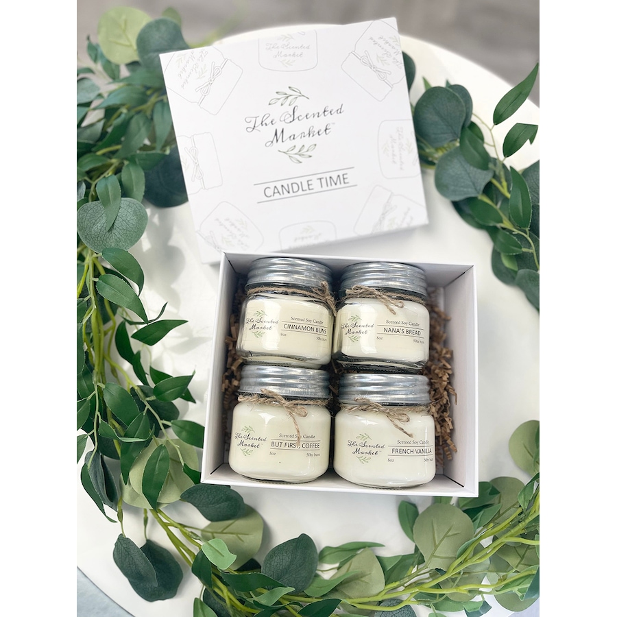 Image 211432.jpg, Product 211-432 / Price $74.99, The Scented Market Candle Time Gift Box (4 x 8oz) from The Scented Market on TSC.ca's Home & Garden department