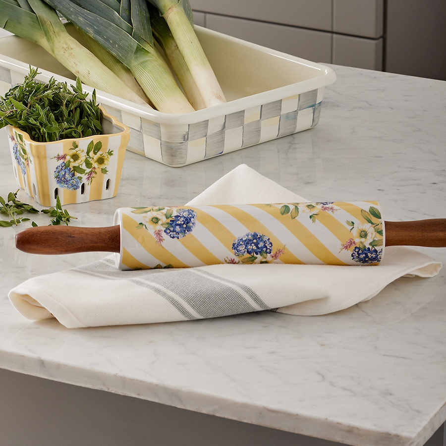 Image 211458.jpg, Product 211-458 / Price $42.88, MacKenzie-Childs Wildflowers Rolling Pin from MacKenzie Childs on TSC.ca's Kitchen department