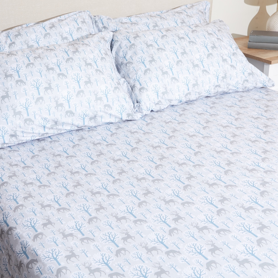 Image 211561_DEER.jpg, Product 211-561 / Price $49.99 - $79.99, Shavel Micro Flannel Sheet Set from Shavel on TSC.ca's Home & Garden department