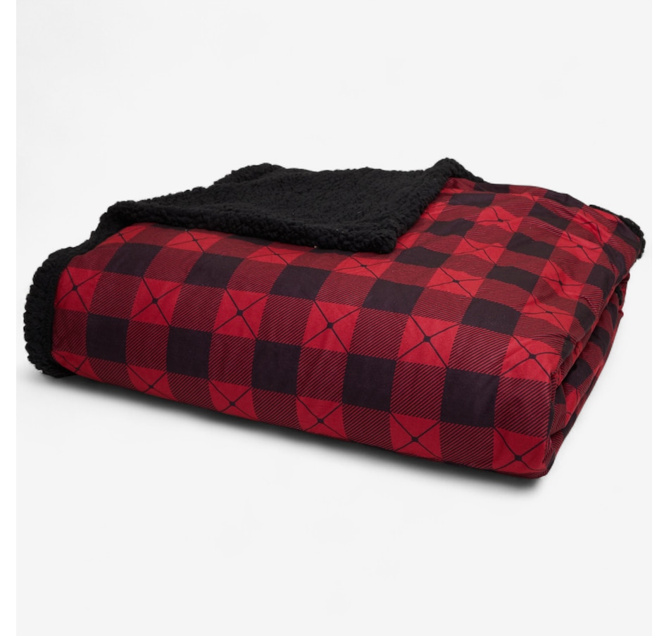 Image 211563_BFFCK.jpg, Product 211-563 / Price $39.99 - $59.99, Shavel Micro Flannel Sherpa Blanket from Shavel on TSC.ca's Home & Garden department