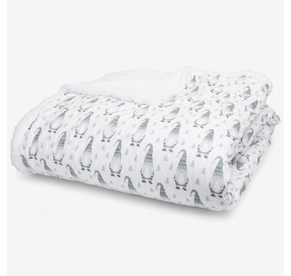 Image 211563_GNOMS.jpg, Product 211-563 / Price $39.99 - $59.99, Shavel Micro Flannel Sherpa Blanket from Shavel on TSC.ca's Home & Garden department