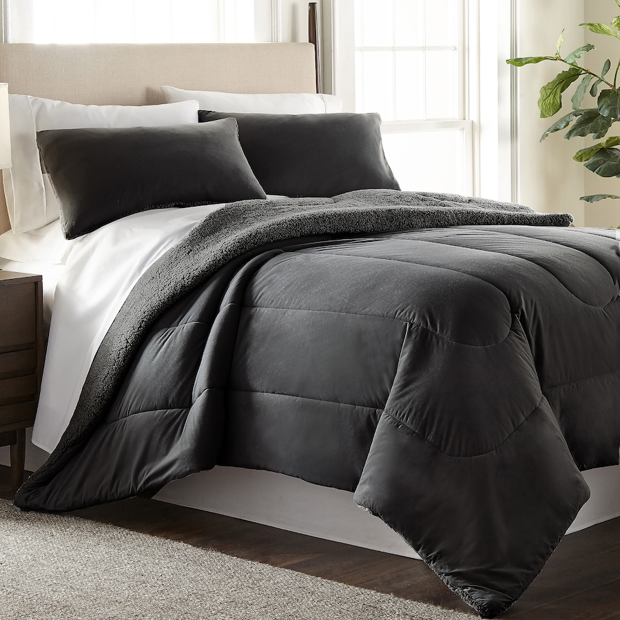 Image 211564_CHR.jpg, Product 211-564 / Price $44.99 - $54.99, Shavel Micro Flannel and Sherpa Comforter from Shavel on TSC.ca's Home & Garden department