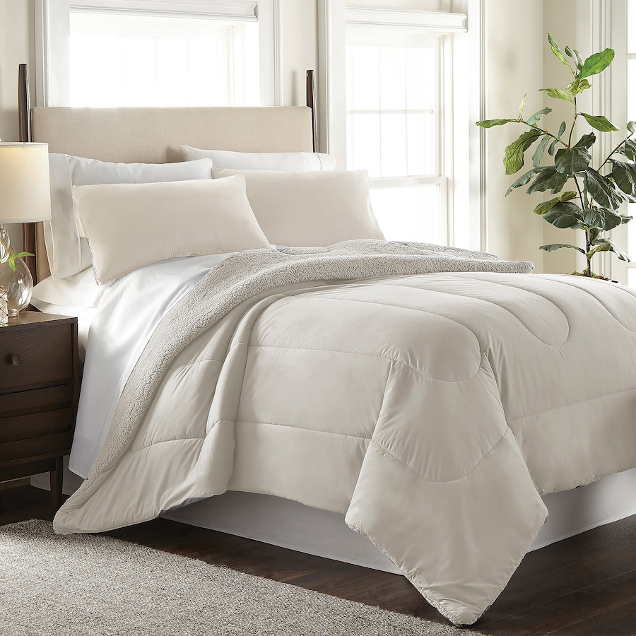 Image 211564_IVR.jpg, Product 211-564 / Price $44.99 - $54.99, Shavel Micro Flannel and Sherpa Comforter from Shavel on TSC.ca's Home & Garden department