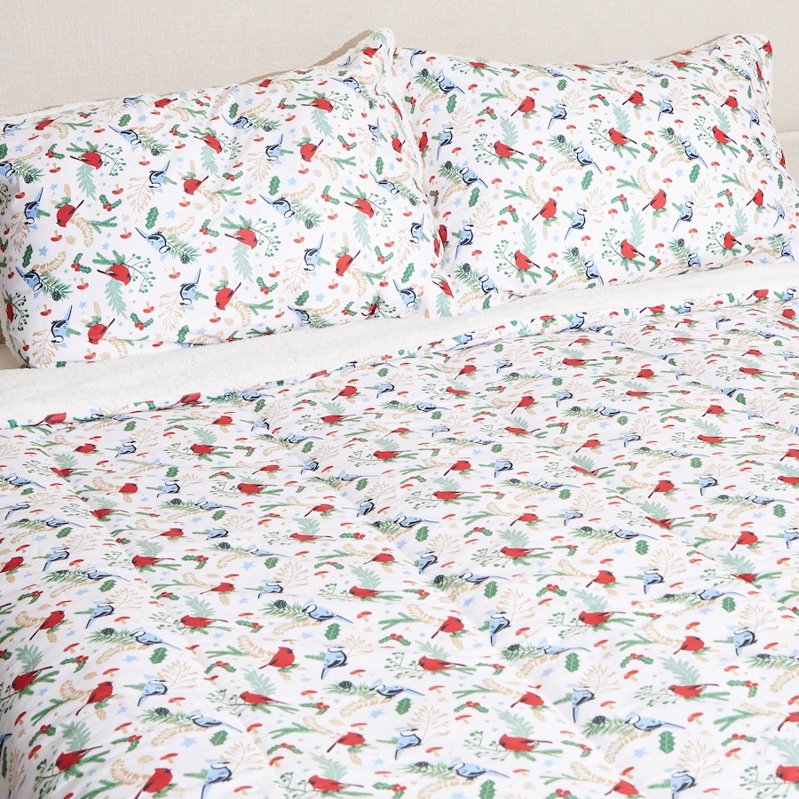 Image 211564_WINBS.jpg, Product 211-564 / Price $44.99 - $54.99, Shavel Micro Flannel and Sherpa Comforter from Shavel on TSC.ca's Home & Garden department