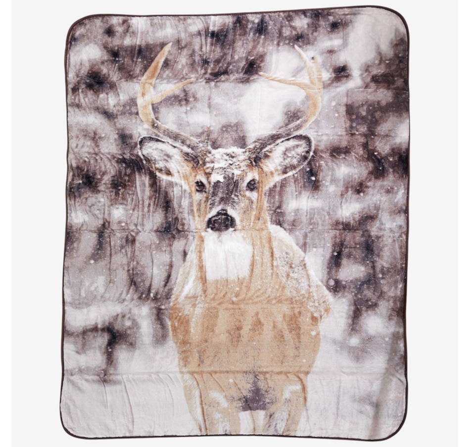 Image 211567_DEER.jpg, Product 211-567 / Price $29.99, Shavel High-Pile Throw (60" x 80") from Shavel on TSC.ca's Home & Garden department