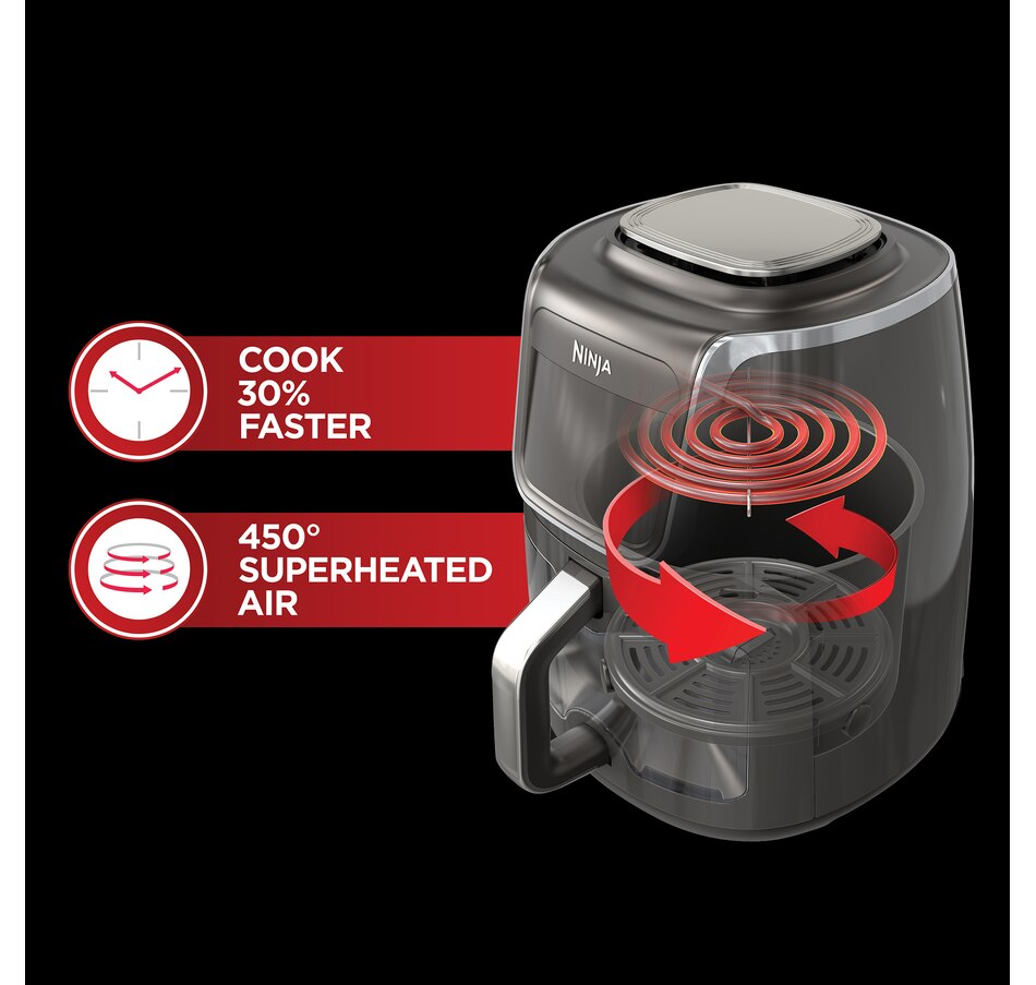 Image 211571_ALTMORE5.jpg, Product 211-571 / Price $179.99, Ninja XL 7-in-1 5.2L Air Fryer with EzView Window from Ninja on TSC.ca's Kitchen department