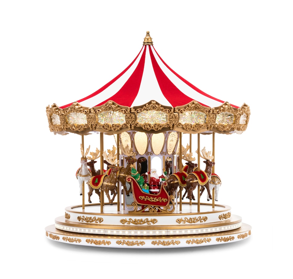 Image 211586.jpg, Product 211-586 / Price $599.99, Mr. Christmas Regal Christmas Carousel from Mr. Christmas on TSC.ca's Home & Garden department