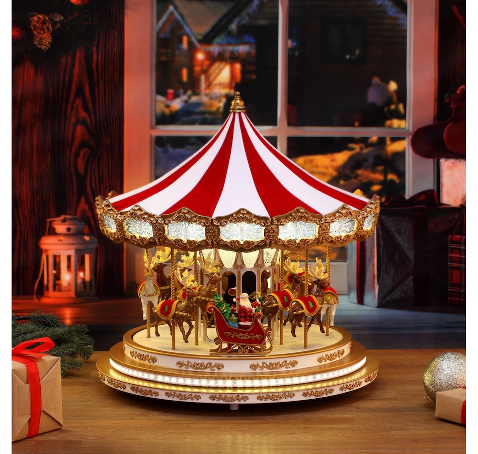 Image 211586_ALTMORE3.jpg, Product 211-586 / Price $599.99, Mr. Christmas Regal Christmas Carousel from Mr. Christmas on TSC.ca's Home & Garden department
