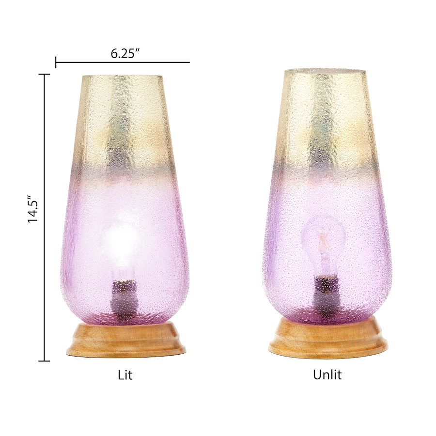 Image 211600_ALTMORE11.jpg, Product 211-600 / Price $59.88, Tiffany Style 14.5" Ombre Hand-Blown Glass Lamp from Tiffany Style Lighting on TSC.ca's Home & Garden department