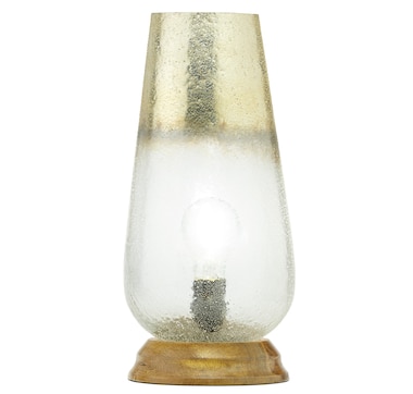 Tiffany Style 14.5" Ombre Hand-Blown Glass Lamp