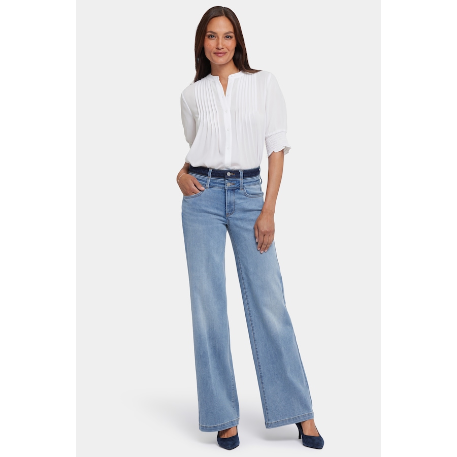 Image 211663_ALTMORE1.jpg, Product 211-663 / Price $54.33, NYDJ Teresa Wide Leg Jean with Contrast Waistband from NYDJ on TSC.ca's Fashion department