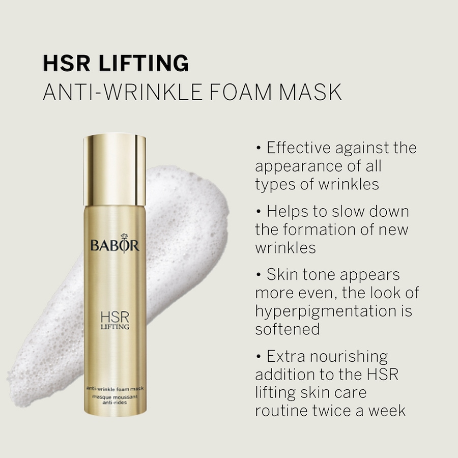 Image 211682_ALTMORE2.jpg, Product 211-682 / Price $90.00, BABOR HSR Lifting Anti-Wrinkle Foam Mask from Babor on TSC.ca's Beauty department