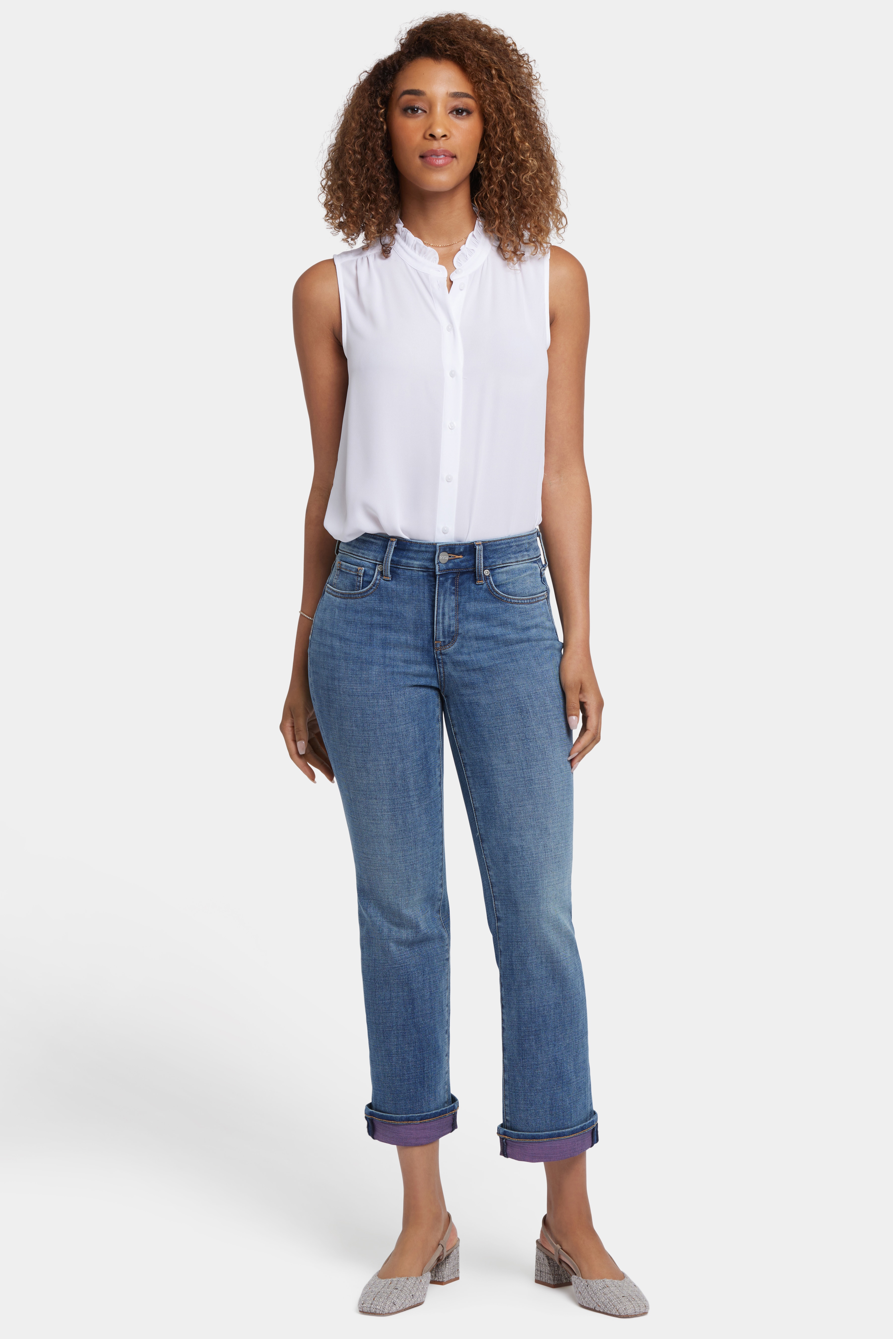 NYDJ Marilyn Ankle Colour Cuff Jean - TSC.ca