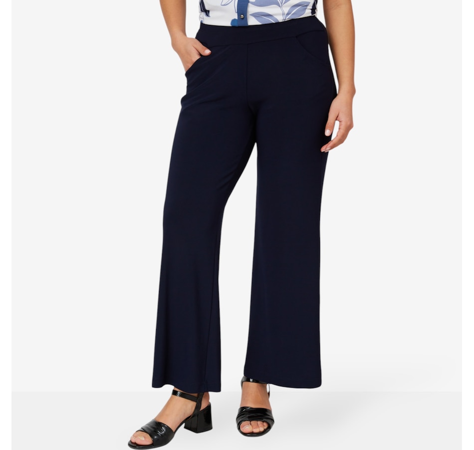 Image 211800_NVY.jpg, Product 211-800 / Price $34.88, Marallis Classic Wide Leg ITY Pant from Marallis on TSC.ca's Fashion department