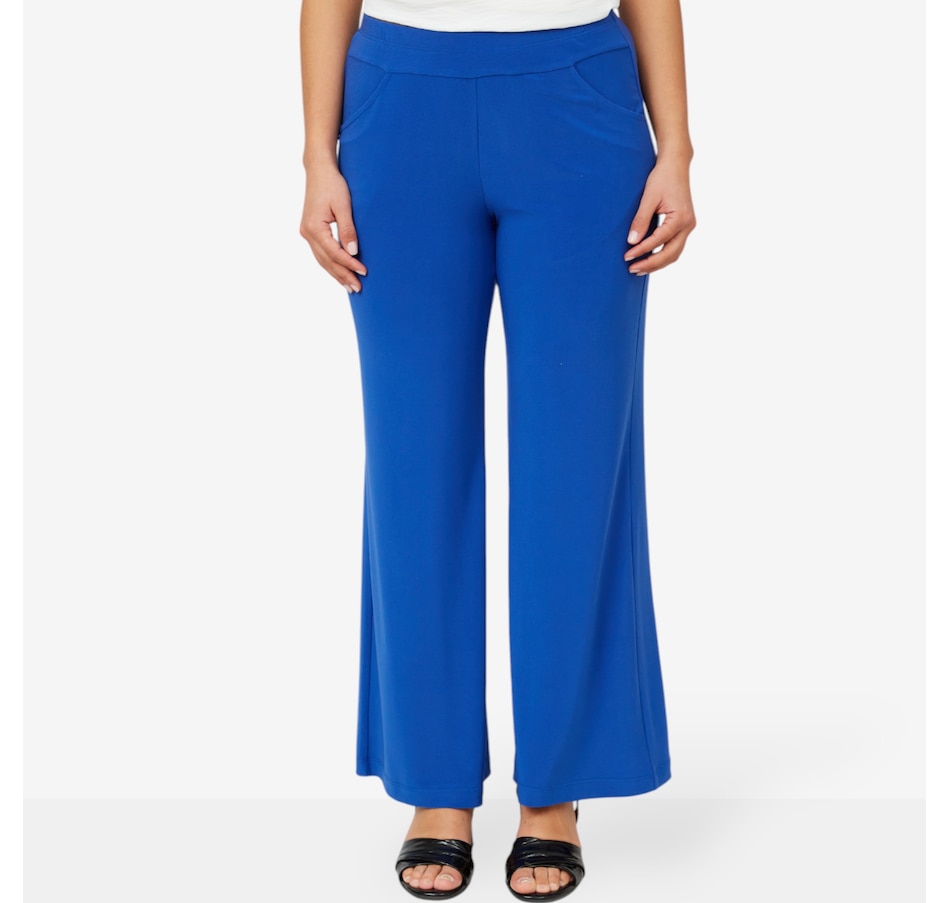 Image 211800_ROY.jpg, Product 211-800 / Price $34.88, Marallis Classic Wide Leg ITY Pant from Marallis on TSC.ca's Fashion department