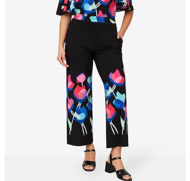 Marallis Border Print Pant