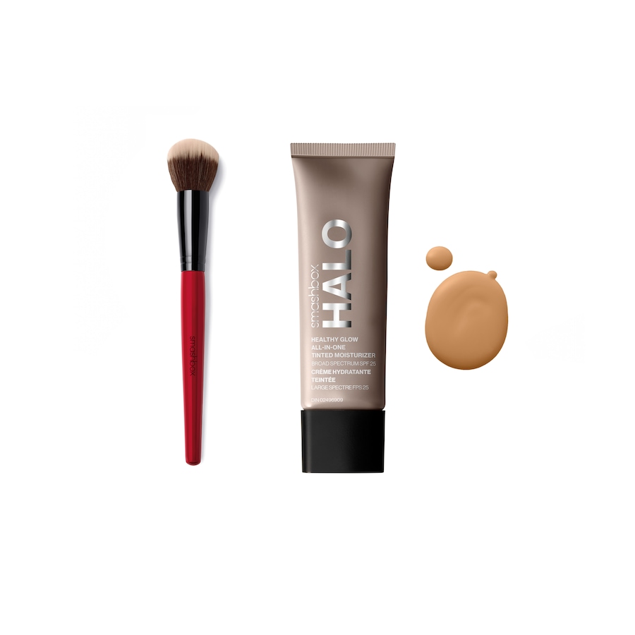 Image 212076_MDT.jpg, Product 212-076 / Price $88.00, Smashbox Halo Healthy Glow Tinted Moisturizer Broad Spectrum SPF 25 with Brush from Smashbox on TSC.ca's Beauty department