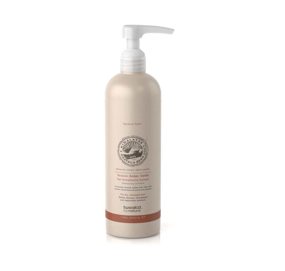Image 212084.jpg, Product 212-084 / Price $112.00, Tweak'd by Nature Supersize Shampoo Amber Vanilla - 90-Day Auto Delivery from Tweak'd by Nature on TSC.ca's Beauty department