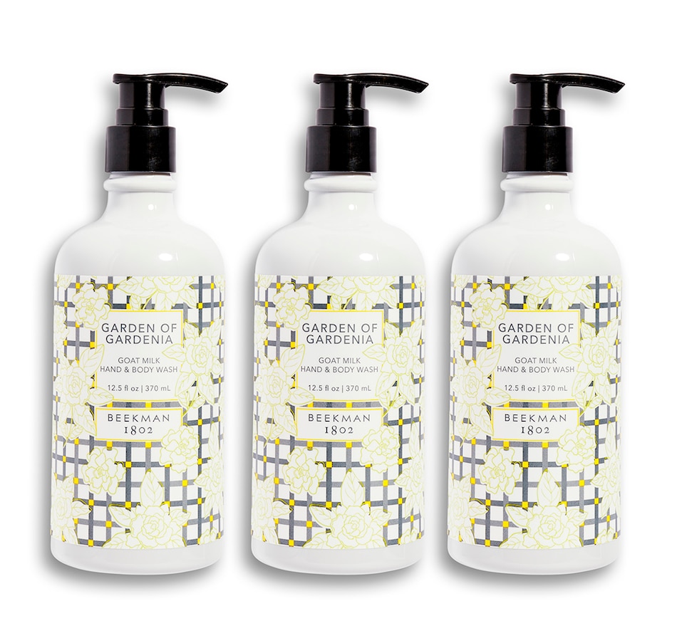 Image 212171_GRGNA.jpg, Product 212-171 / Price $40.00, Beekman 1802 Goat Milk Hand and Body Wash Trio from Beekman 1802 on TSC.ca's Beauty department