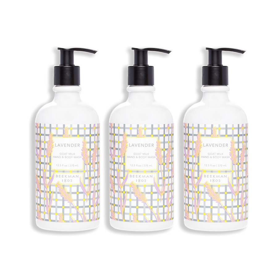 Image 212171_LAV.jpg, Product 212-171 / Price $68.00, Beekman 1802 Goat Milk Hand and Body Wash Trio from Beekman 1802 on TSC.ca's Beauty department