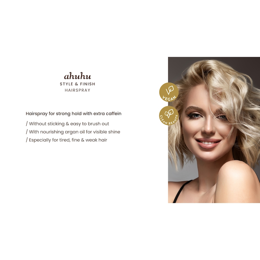 Image 212264_ALTMORE2.jpg, Product 212-264 / Price $44.99, Ahuhu Hairspray Coffein Strong Hold & Shine from Ahuhu on TSC.ca's Beauty department