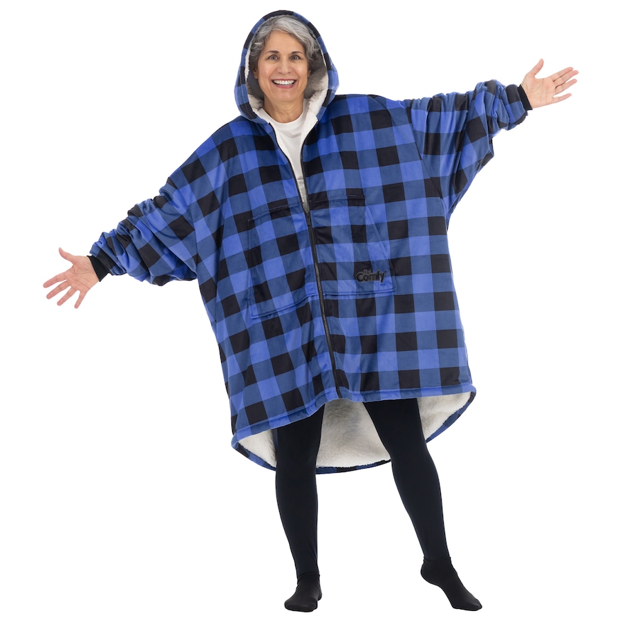 Image 212410_BLUPL.jpg, Product 212-410 / Price $89.99, The Comfy Original Full Zip from The Comfy on TSC.ca's Home & Garden department
