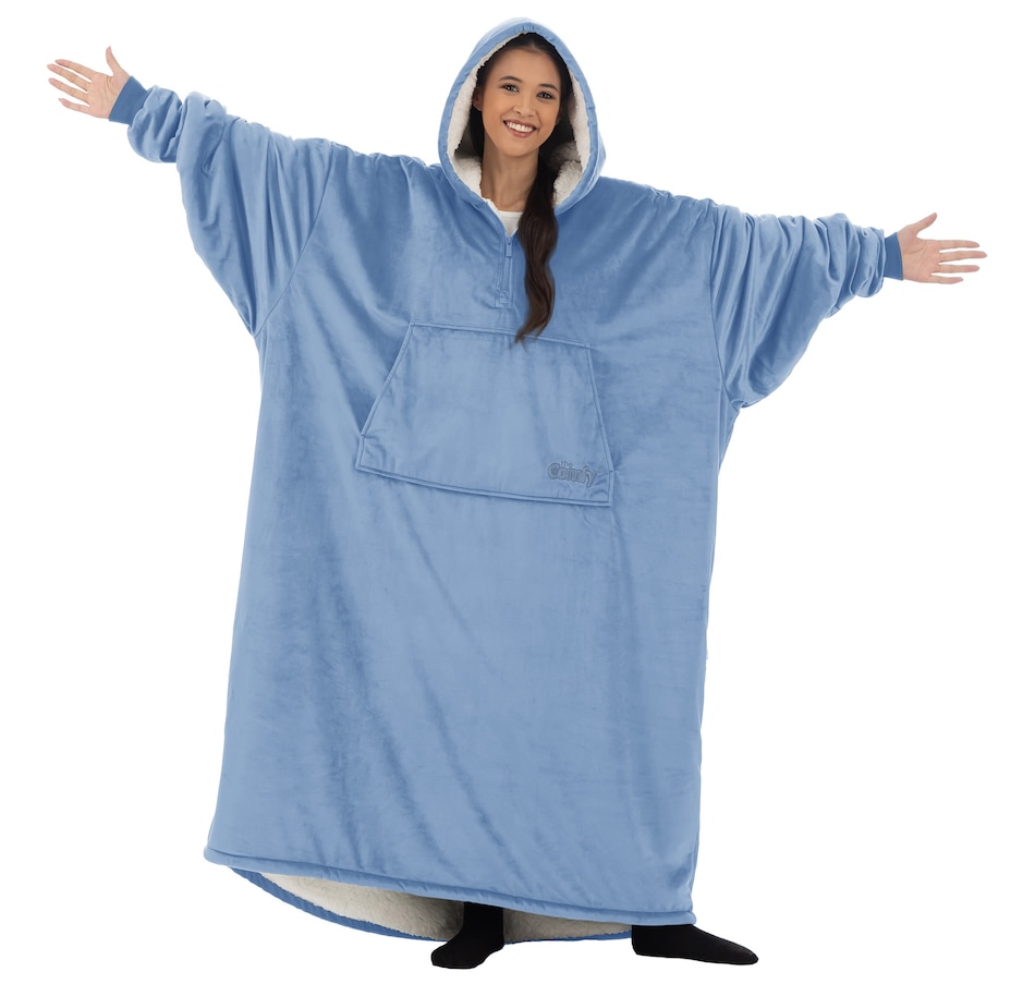 Image 212411_BLU.jpg, Product 212-411 / Price $64.99, The Comfy Long Quarter Zip from The Comfy on TSC.ca's Home & Garden department