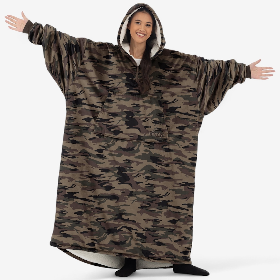 Image 212411_GRNCM.jpg, Product 212-411 / Price $94.99, The Comfy Long Quarter Zip from The Comfy on TSC.ca's Home & Garden department