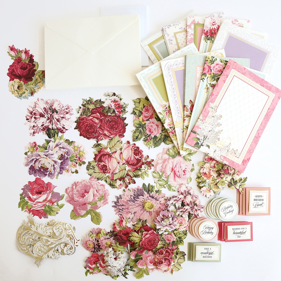 Image 212414.jpg, Product 212-414 / Price $89.99, Anna Griffin Folded Flower Cardmaking Kit from Anna Griffin on TSC.ca's Home & Garden department
