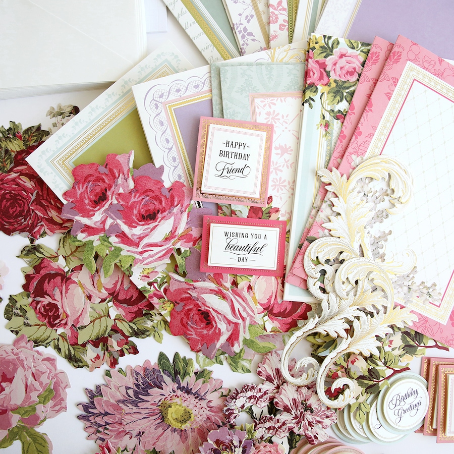 Image 212414_ALTMORE3.jpg, Product 212-414 / Price $89.99, Anna Griffin Folded Flower Cardmaking Kit from Anna Griffin on TSC.ca's Home & Garden department