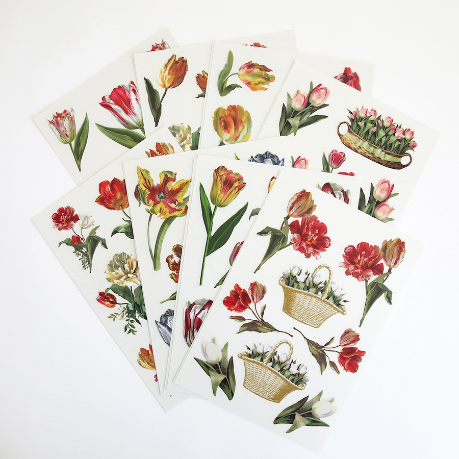 Image 212417_ALTMORE1.jpg, Product 212-417 / Price $39.99, Anna Griffin Tulip Rub-On Transfers from Anna Griffin on TSC.ca's Home & Garden department
