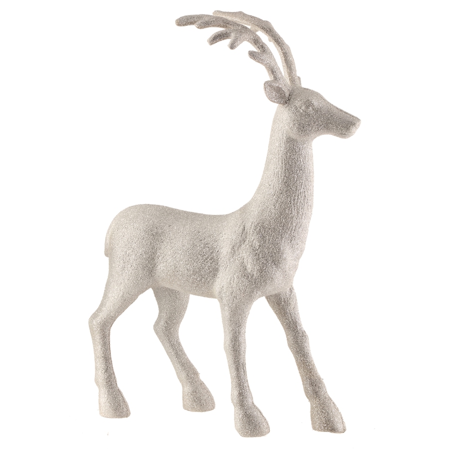 Image 212435_WHT.jpg, Product 212-435 / Price $47.88, Holiday Memories 27" Luxe Glitter Deer from Holiday Memories on TSC.ca's Home & Garden department