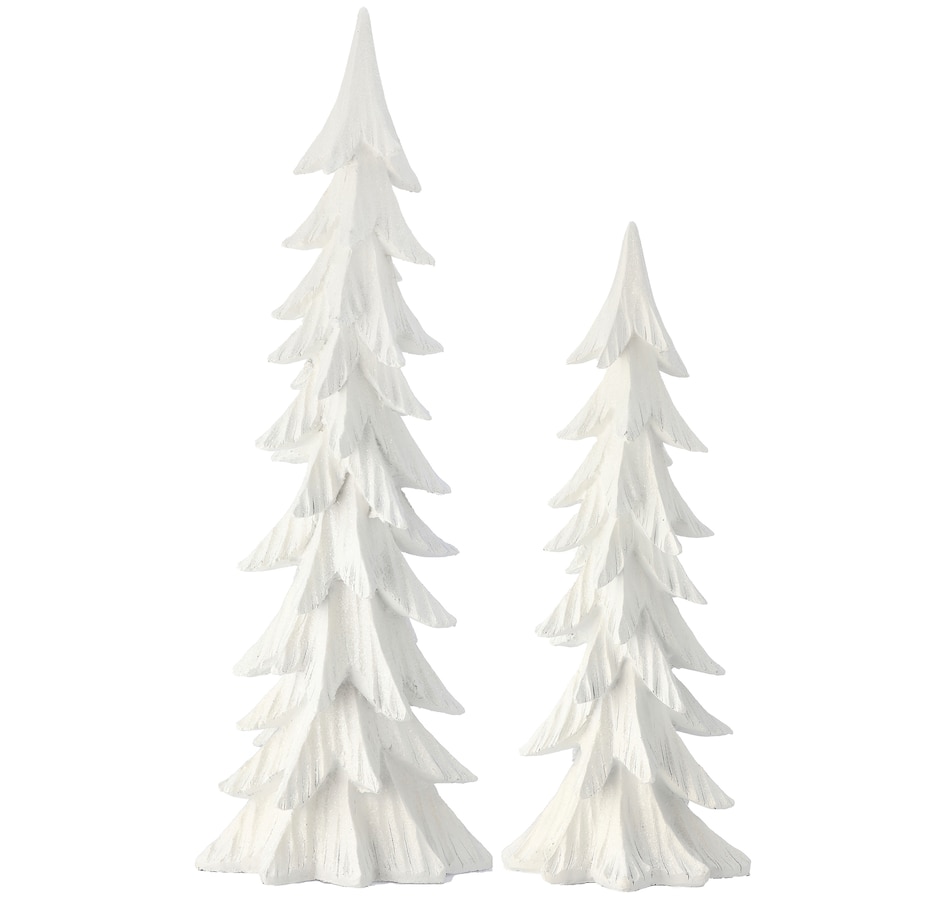 Image 212437_WHT.jpg, Product 212-437 / Price $59.99, Holiday Memories Royal Tree Set (set of 2) from Holiday Memories on TSC.ca's Home & Garden department