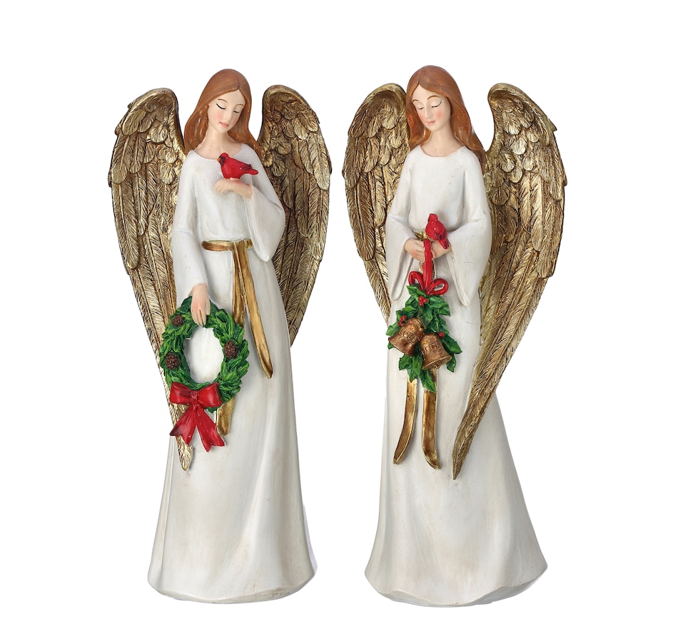 Image 212442.jpg, Product 212-442 / Price $34.99, Holiday Memories 12" Angels (set of 2) from Holiday Memories on TSC.ca's Home & Garden department