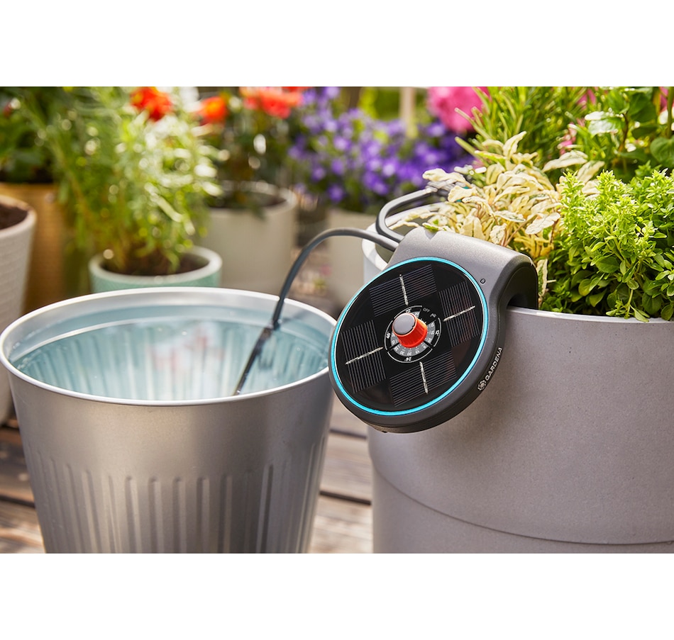 Image 212460_ALTMORE3.jpg, Product 212-460 / Price $179.99, Gardena AquaBloom Solar Powered Programmable Water Distributor from Gardena on TSC.ca's Home & Garden department