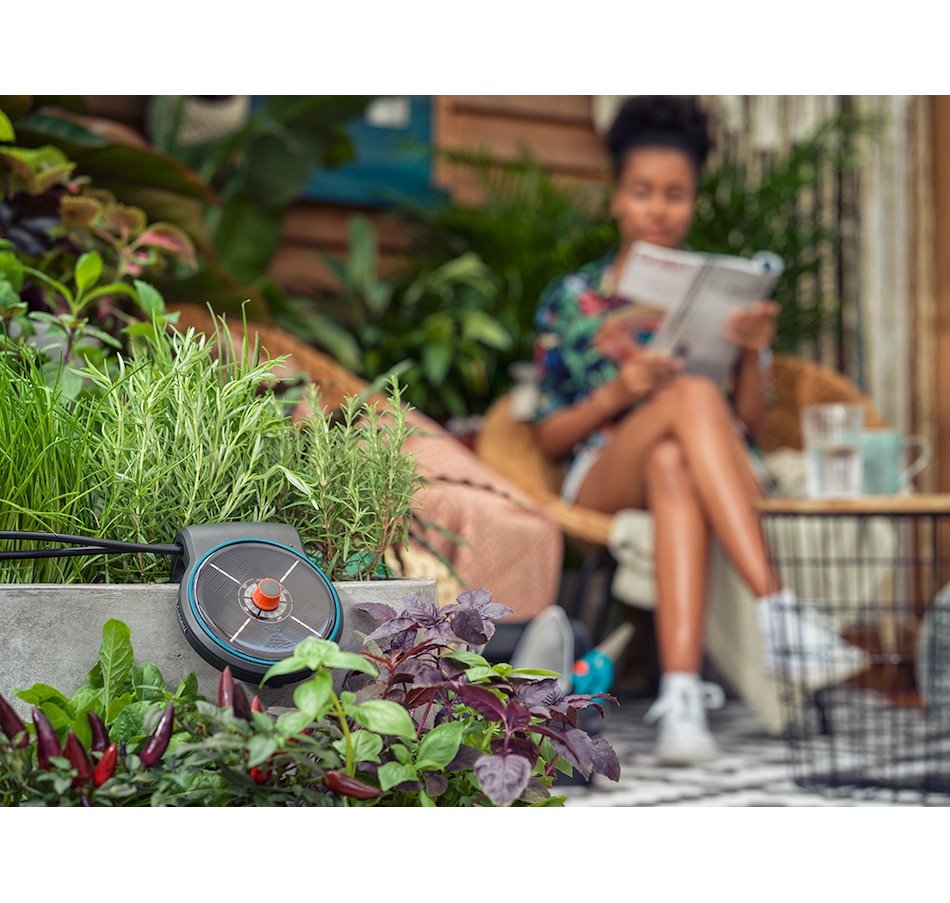 Image 212460_ALTMORE7.jpg, Product 212-460 / Price $179.99, Gardena AquaBloom Solar Powered Programmable Water Distributor from Gardena on TSC.ca's Home & Garden department