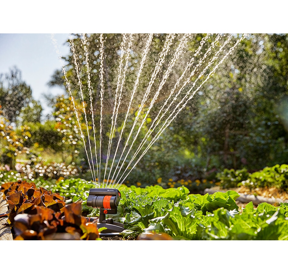Image 212463_ALTMORE2.jpg, Product 212-463 / Price $79.99, Gardena Frostproof ZoomMaxx Sprinkler (2400 square feet, fully adjustable, built-in timer, weighted sled base) from Gardena on TSC.ca's Home & Garden department